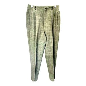 Corbin vintage super high waist tweed dress trousers  #67A